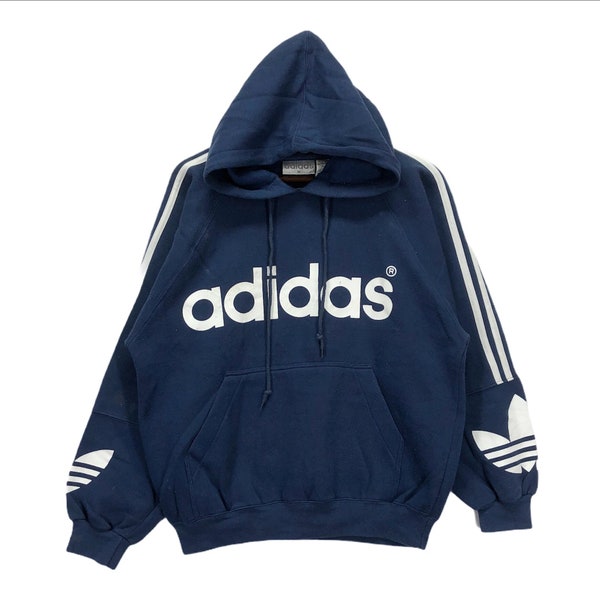 Vintage  Adidas Sportswear Hooded Crewneck