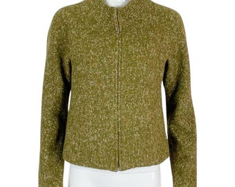 Vintage Dries Van Noten Wool Women Dress Luxury Fashion Designer Jacket