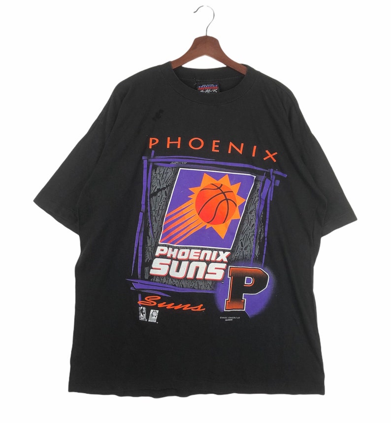 Vintage 90s Phoenix Suns NBA Magic Johnson Tee image 1