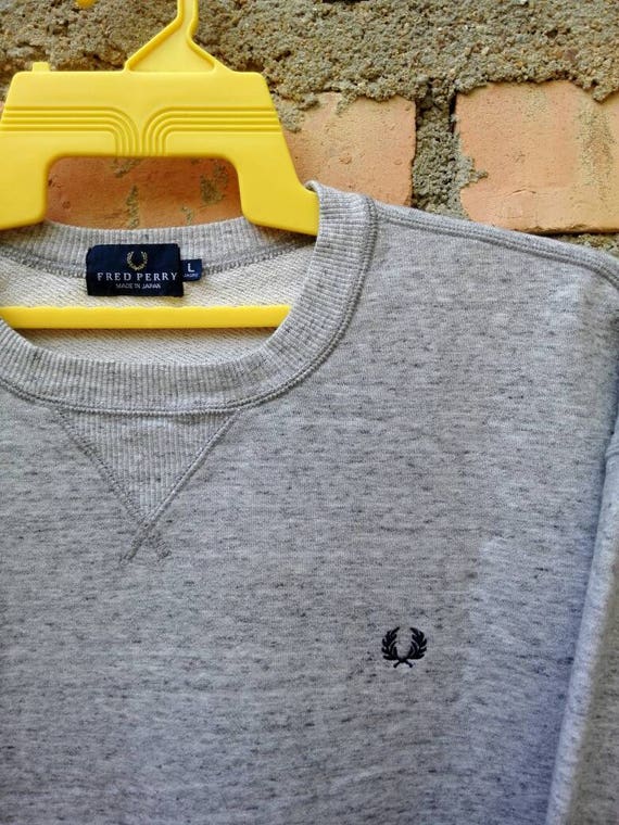 Rare Fred Perry Sportswear Pullover Sweatshirt Large Size Etsy
