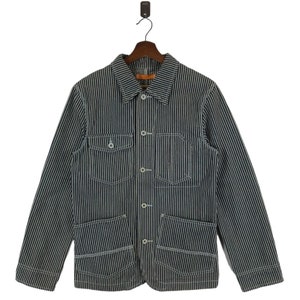 Vintage Jungle Storm Chore Truckers Workers Denim Jacket
