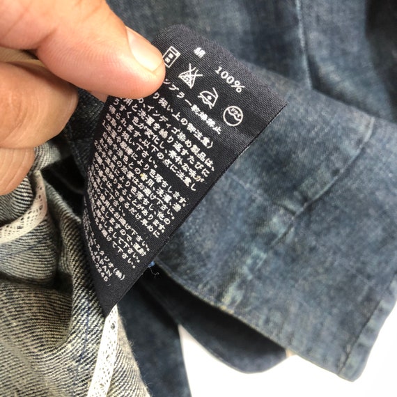 Japanese Brand 45Rpm Denim Button Jacket - image 9