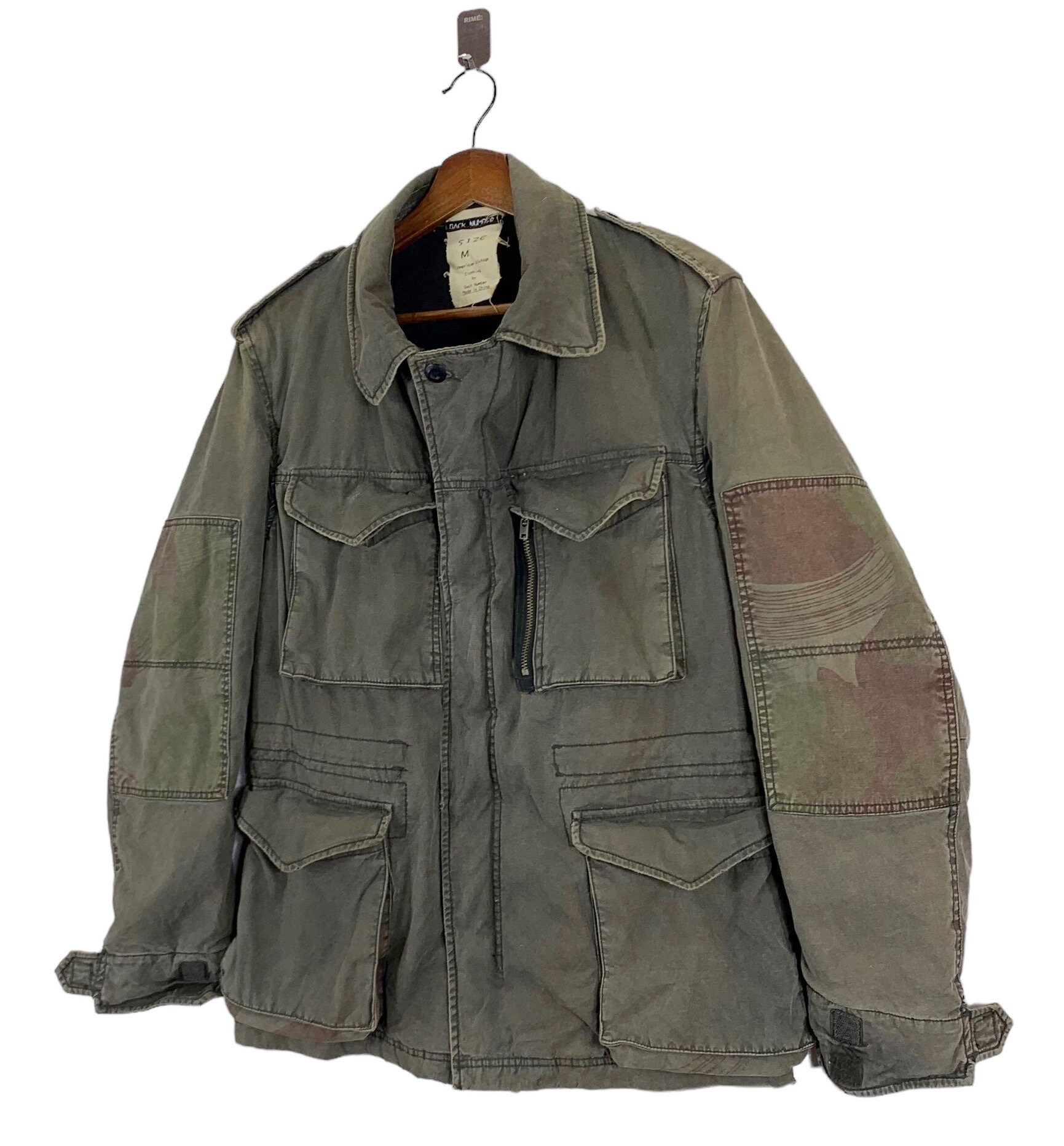 Vintage Back Number Japanese Brand M-65 Military Jacket - Etsy