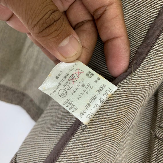 Japanese Brand Style Addition Wool Button Jacket - image 8