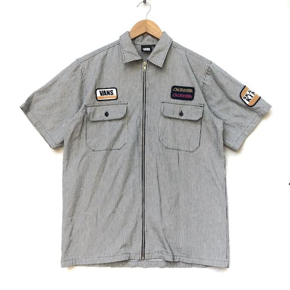 Vintage Vans Skateboard Shirt Zipped