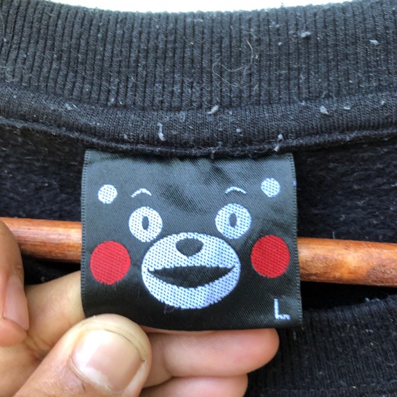 Kumamon Cartoon Anime Japan Crewneck - image 3