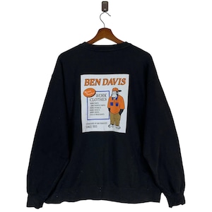 Vintage Ben Davis American Brand Workers Pullover Jumper Crewneck