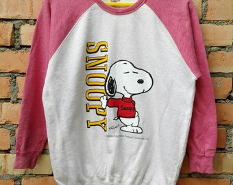 Rare!!! Snoopy Peanuts Pullover Sweatshirt medium size