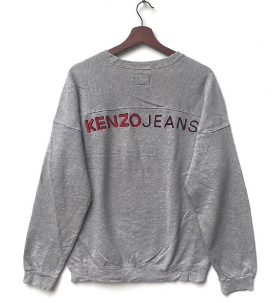 Kenzo Jeans Japanese Brand Crewneck
