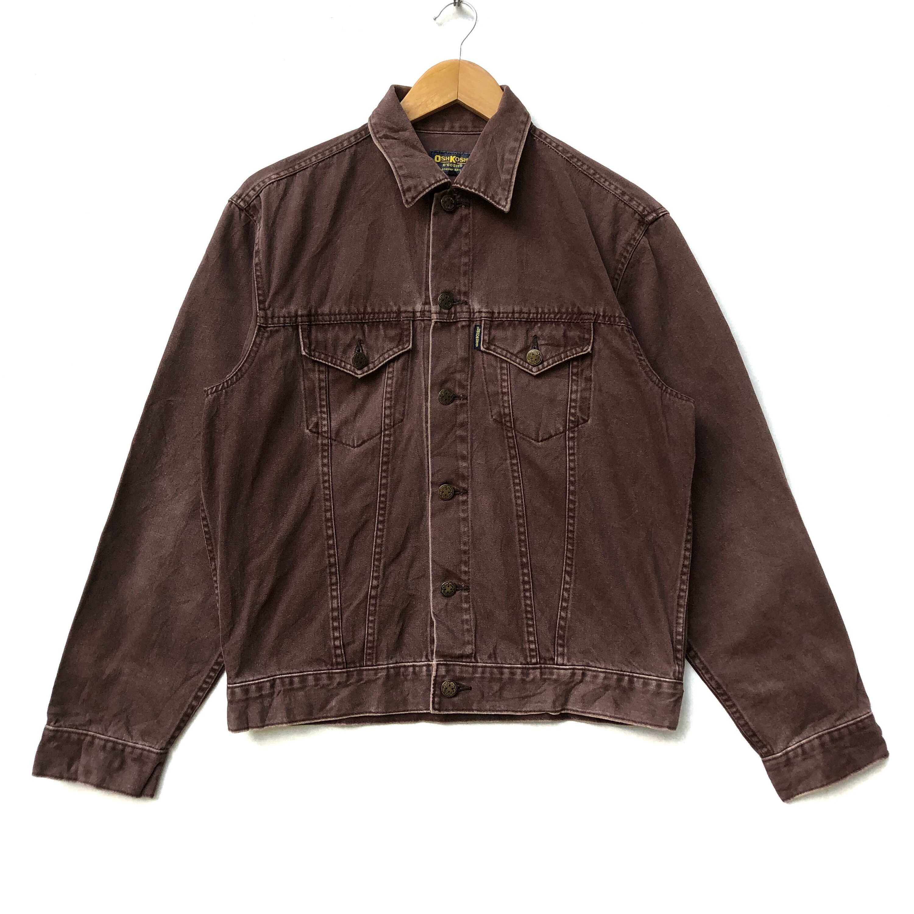 Vintage Oshkosh B'gosh Denim Truckers Jacket - Etsy