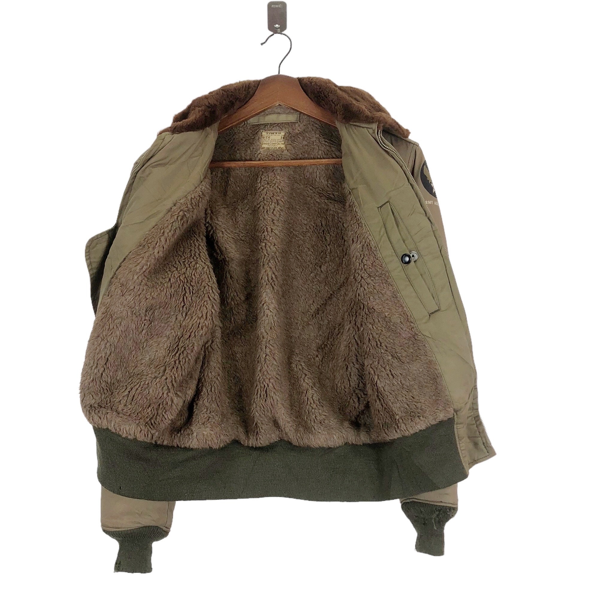 Vintage Type B-10 the Real Mccoy Bomber Zipper Jacket - Etsy