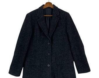 ヴィンテージ マーガレット・ハウエル ウール ダブルブレスト コート