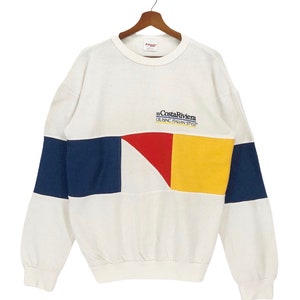 Vintage 80s Costa Riviera Cruising Italian Style Crewneck