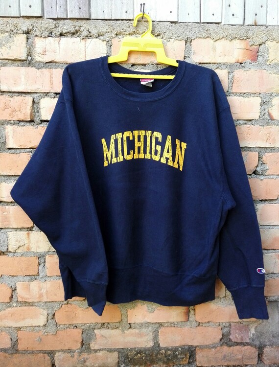 Buy Rare Michigan Champion Sportswear Pullover Xlarge Size Online in India Etsy