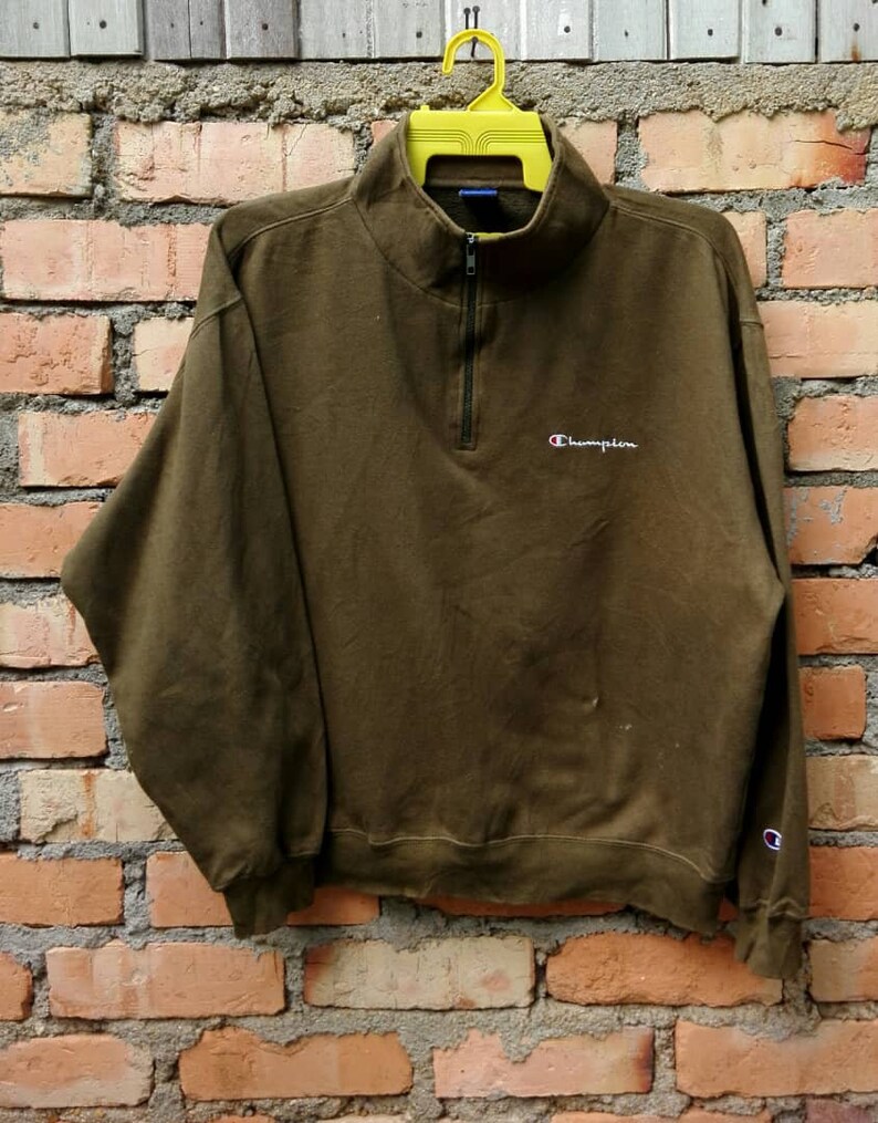 Champion Sportswear Pullover Zipped Rare!!