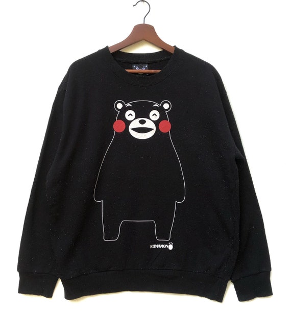 Kumamon Cartoon Anime Japan Crewneck - image 1