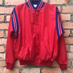 Rare!!! Vintage Hatchers Manufacturing Jacket Varsity Medium size