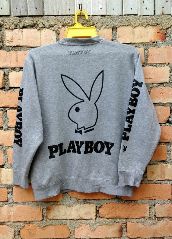 Vintage Playboy Bunny Sweatshirt Pullover Large S… - image 1