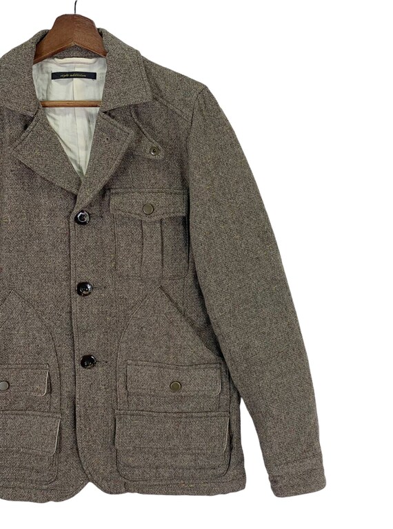 Japanese Brand Style Addition Wool Button Jacket - image 3