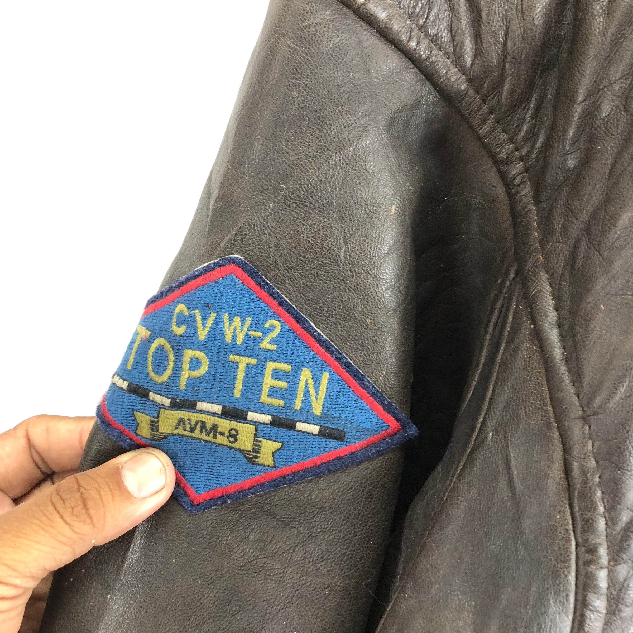 Vintage AVIREX TYPE G-1 Us Navy Leather Bomber Jacket - Etsy
