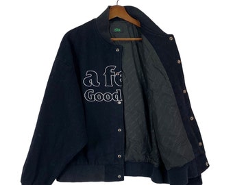 Vintage A Few Good Kids Japanese Brand Bomber Varsity Jacket
