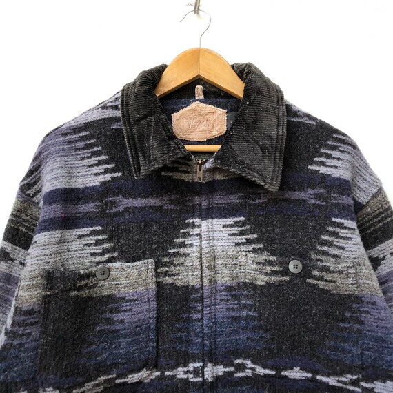 Vintage 60s Woolrich Aztech Navajo Wool Jacket - Etsy