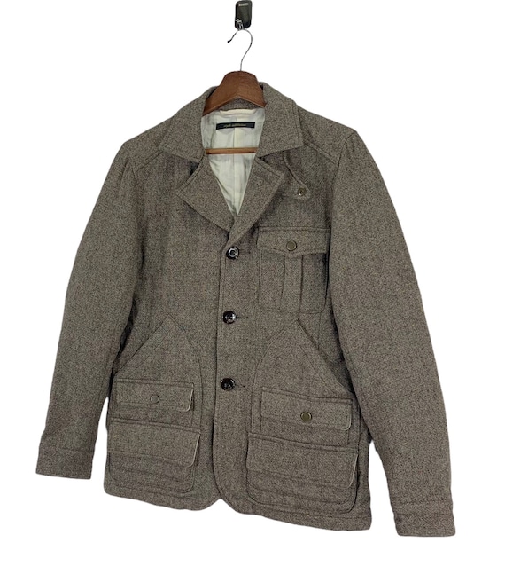 Japanese Brand Style Addition Wool Button Jacket - image 2