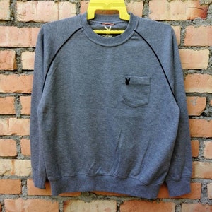 Rare!!! Playboy Pullover Small Logo Pocket