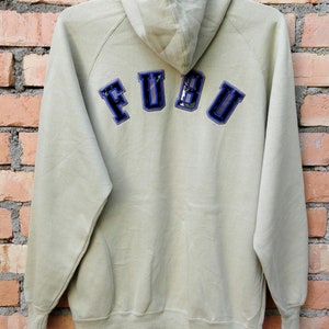 Rare!!! FUBU Collection Sweatshirt Hooded Large Size