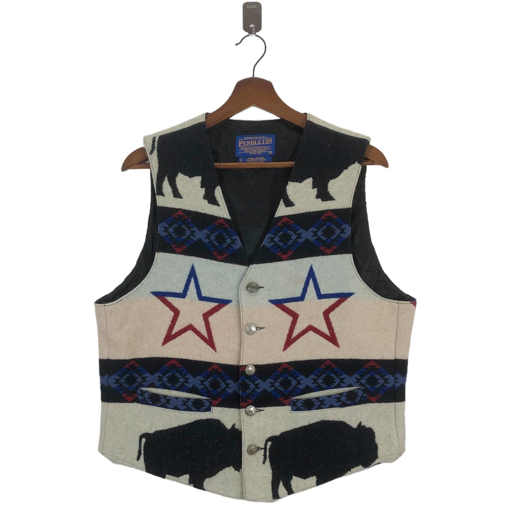 Vintage Pendleton Woolen Mills Southwestern Native American Wool 