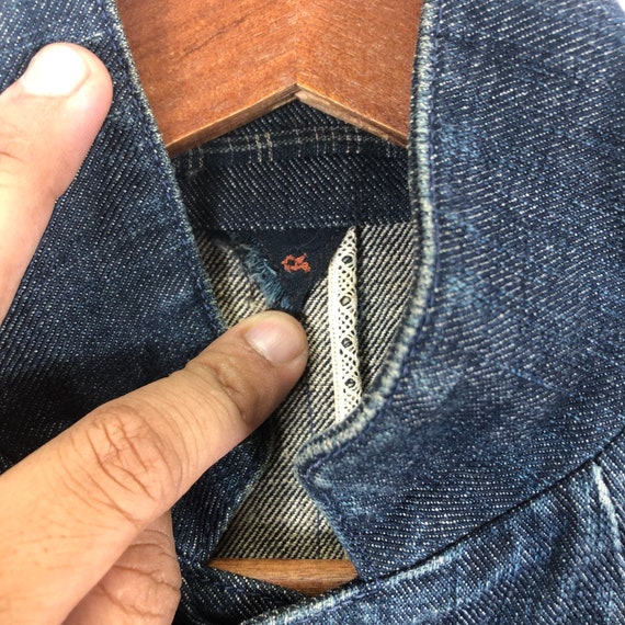 Japanese Brand 45Rpm Denim Button Jacket - image 4