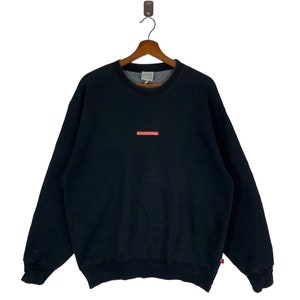 Vintage Quicksilver Box Logo Surf Billabong Outdoor Pullover Crewneck Pullover Sweatshirt