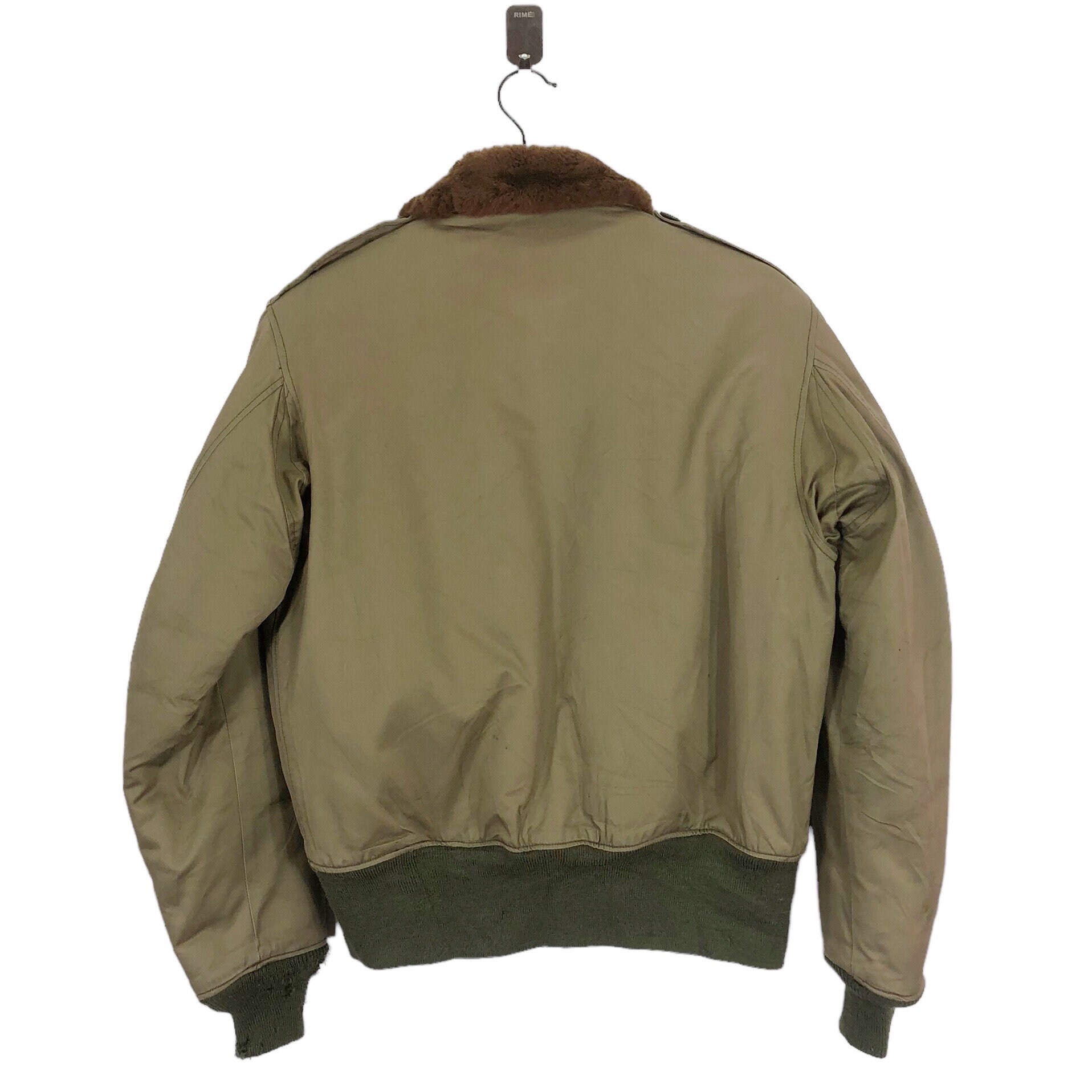 超話題新作 Mccoy Real the B-10 Type Vintage Bomber Etsy - Jacket Zipper ジャケット・アウター