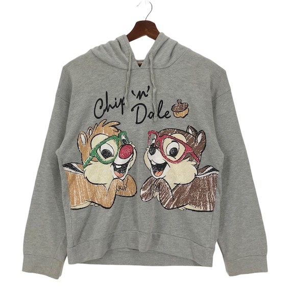 Vintage Chip & Dale Hoodie Cartoon