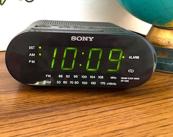 ヴィンテージホワイト 80年代 ソニー ドリームマシン 目覚まし時計