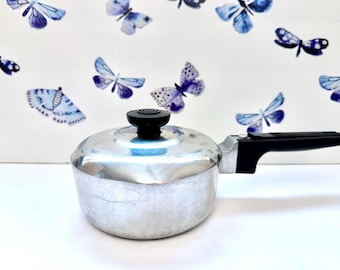 Vintage Magnalite Saucepan, 1 Quart with Lid (Made in USA)