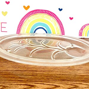 Mid Century Glass, Modern Meat Platter - Footed Deep Well Serving Dish | 14.5" X 11", Inland Vintage