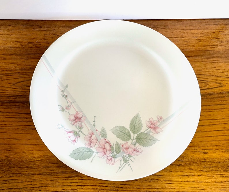 Corning Veranda Dinner Plate Corelle Veranda Floral Plate Etsy