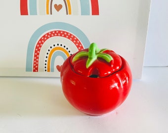 Pantry Parade Tomato Marmalade Jar, Tomato Jam Jar, Tomato Condiment Jar, Pantry Parade Tomato Jam Jar
