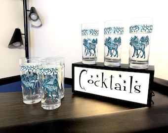 6 Tienshan Moose Country Tumblers