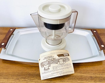 Nordic Ware Chef Tell Microwave 2-5 Cup Coffee Brewer, Vintage Microwave Coffee Percolator, 1980s Microwave Coffee Maker