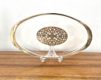 Vintage Georges Briard Casserole: Spanish Gold Pyrex Serving Dish