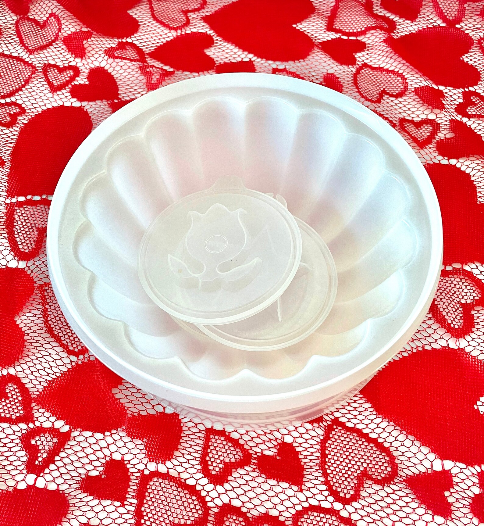 Tupperware Jello Mold JelNServe Tupperware Gelatin Mold 6 Etsy