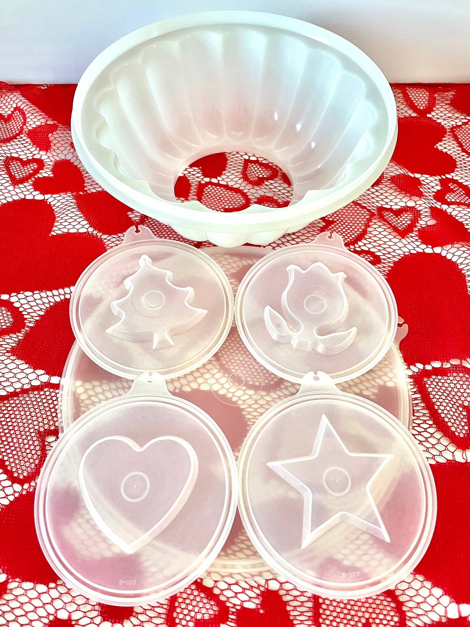 Tupperware Jello Mold JelNServe Tupperware Gelatin Mold 6 Etsy