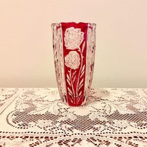 花瓶　ドイツ　hamburg　Echt Bleikristall 花瓶 ドイツ hamburg Echt Bleikristall 花瓶 ドイツ hamburg