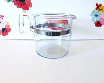 Pyrex Flameware 6 Cup Percolator Carafe ONLY,  Pyrex Coffee Pot, PYREX Carafe, Clear Glass Pyrex Coffee Maker, Pyrex 7756-B