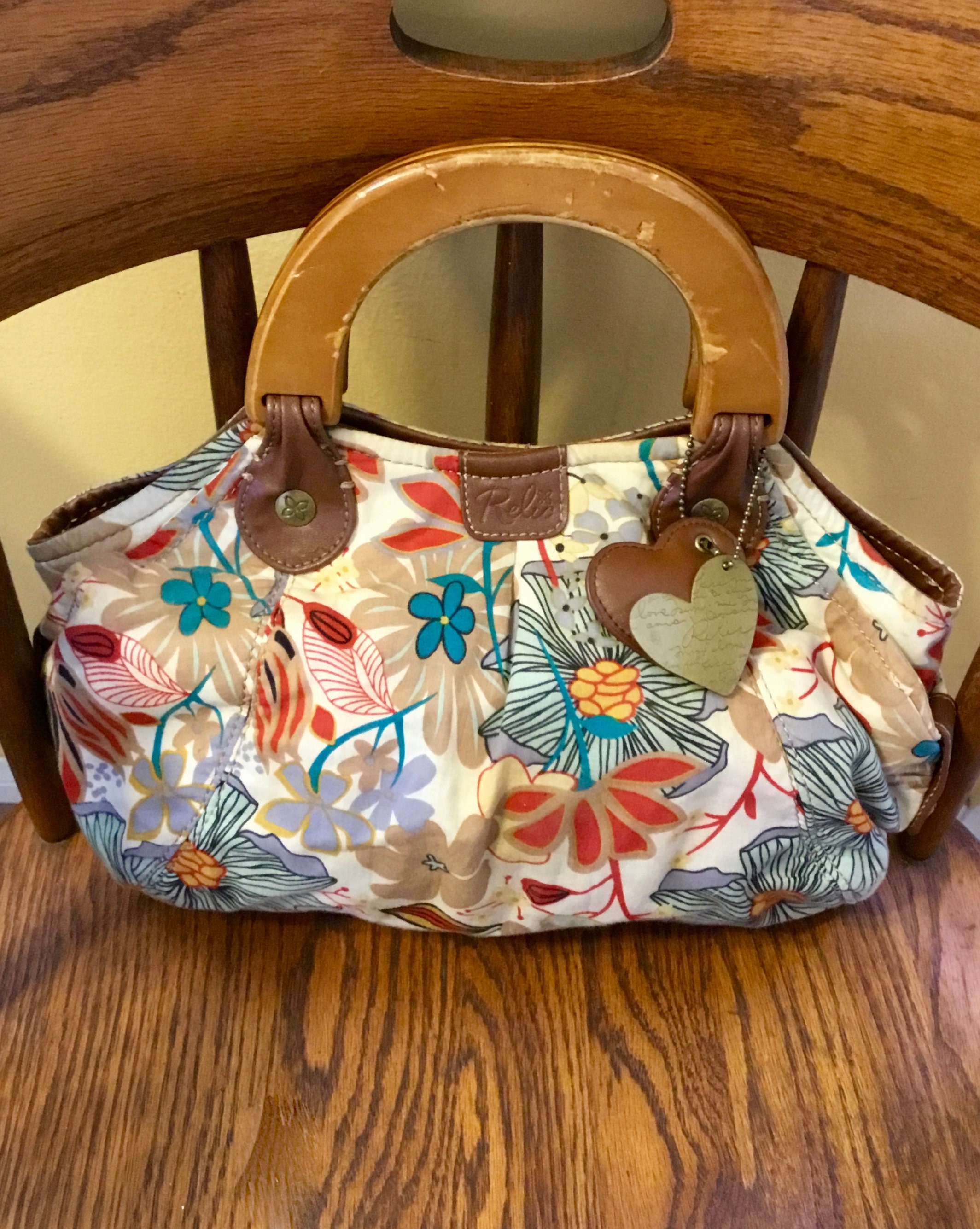 relic floral purse