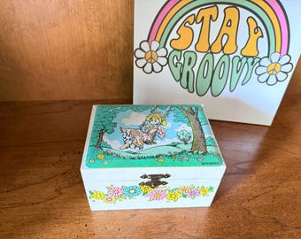 1970s Toys R Us Spinning Ballerina Music Box, Gigi Giraffe Ballerina Music Box, It's A Small World Spinning Ballerina Musical Jewelry Box