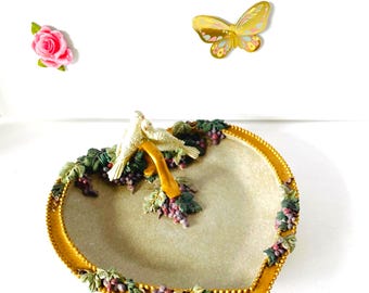 Vintage Love Doves Lemon Dish: Innovations Jewelry Tray