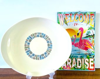 Canonsburg Temporama Platter, Temporama Oval Serving Platter, Mid Century Modern Atomic Starburst Platter, The Marvelous Mrs Maisel Platter